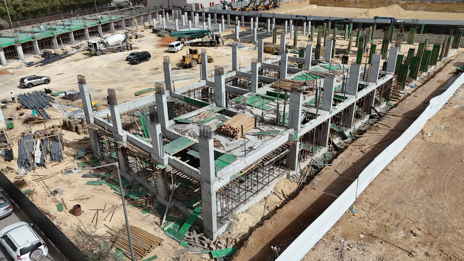 أعمال قيد التنفيذ — ريث الإنشائية، الرياض