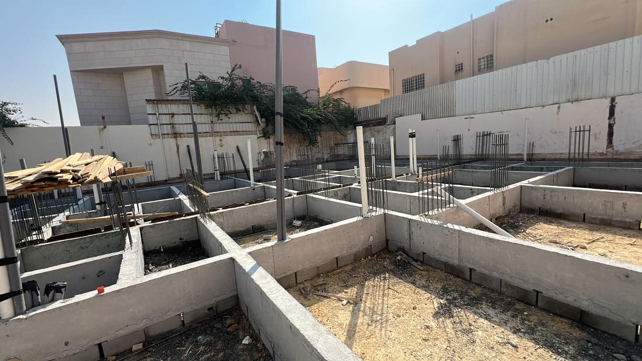 أعمال قيد التنفيذ — ريث الإنشائية، الرياض